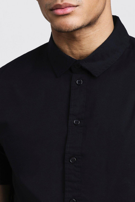  Muscle Fit Short Sleeve Shirt(B)