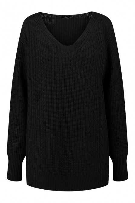 Oversized Cable Knit Jumper