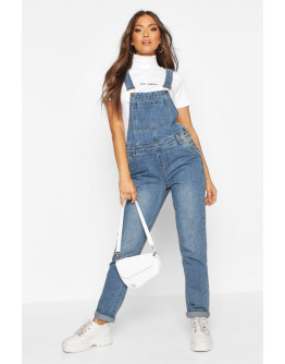 Boyfriend Denim Dungarees