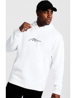 Basic Zip Through Fleece Hoodie